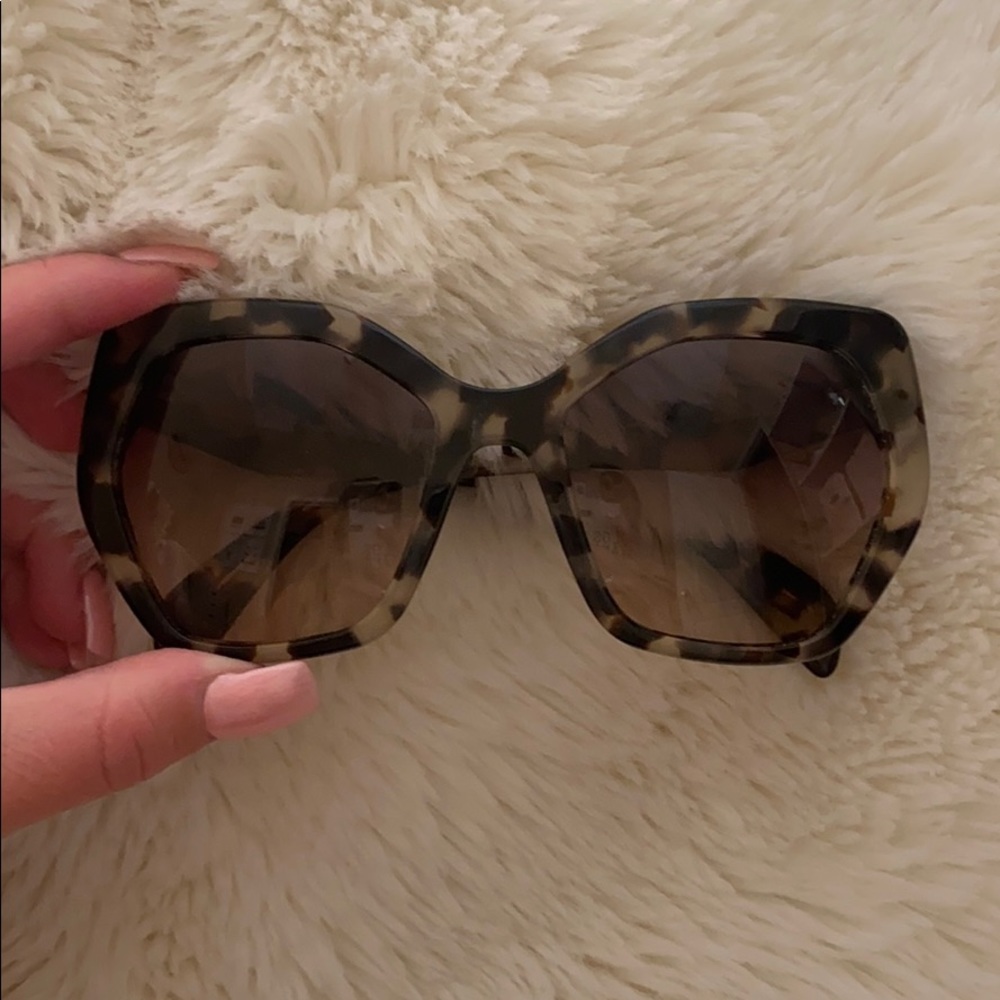 Prada SPR 16R Tortoise Sunglasses